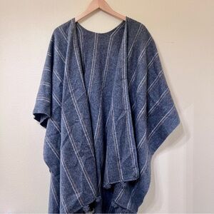 Madewell Plaid Shawl Poncho